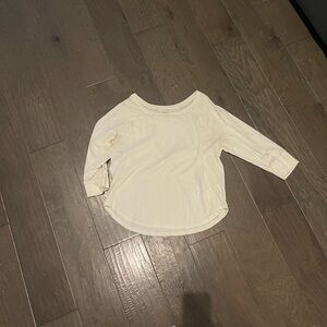 Cream Quarter sleeve